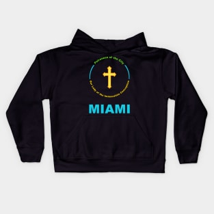 MIAMI PATRON SAINT Kids Hoodie